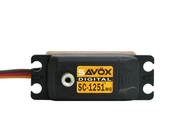 Savox SC1251MG+ Low Profile Metal Gear Servo - 9.0Kg/cm - 0.09 Sec — image 9 of 9