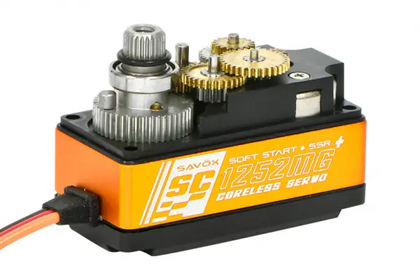 Savox SC1252MG+ Low Profile Metal Gear Servo - 7kg - 0.07s — image 2 of 10