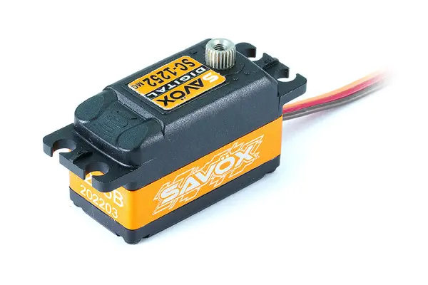 Savox SC1252MG+ Low Profile Metal Gear Servo - 7kg - 0.07s — image 4 of 10