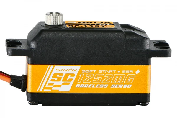 Savox SC1252MG+ Low Profile Metal Gear Servo - 7kg - 0.07s — image 5 of 6