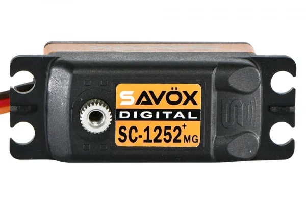 Savox SC1252MG+ Low Profile Metal Gear Servo - 7kg - 0.07s — image 6 of 6
