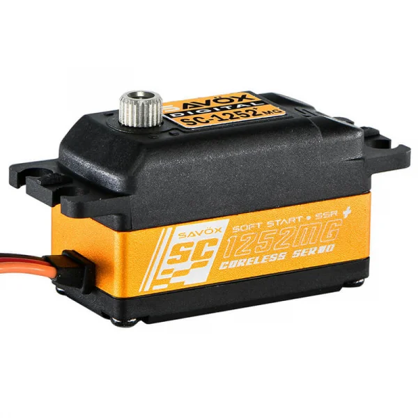 Savox SC1252MG+ Low Profile Metal Gear Servo - 7kg - 0.07s
