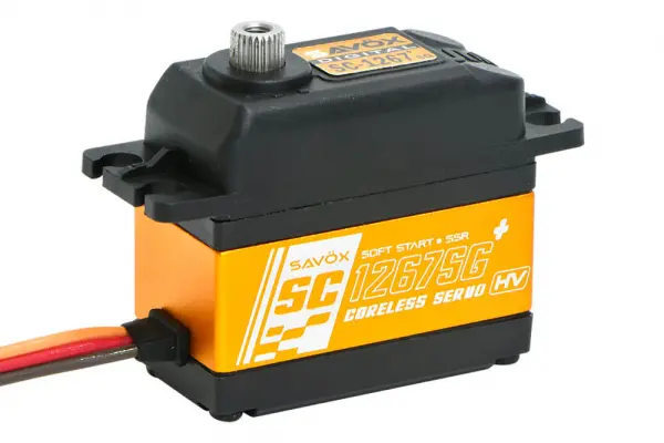 Savox 1267SG+ LiPo High Voltage Servo - 21Kg/cm - 0.095 Sec &mdash; image 6 of 8