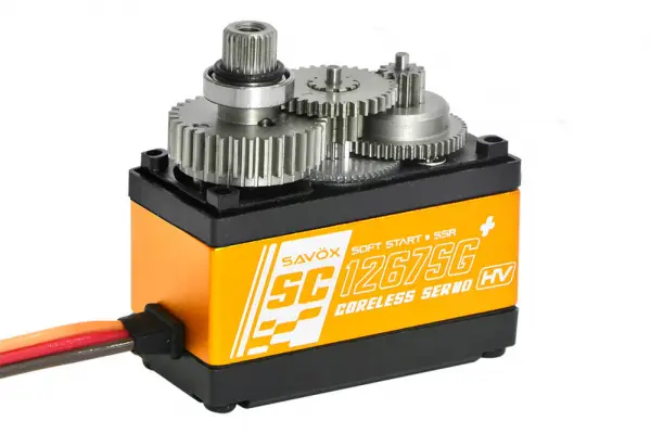 Savox 1267SG+ LiPo High Voltage Servo - 21Kg/cm - 0.095 Sec &mdash; image 7 of 8