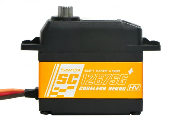 Savox 1267SG+ LiPo High Voltage Servo - 21Kg/cm - 0.095 Sec &mdash; image 4 of 5