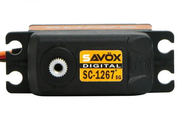 Savox 1267SG+ LiPo High Voltage Servo - 21Kg/cm - 0.095 Sec &mdash; image 5 of 5