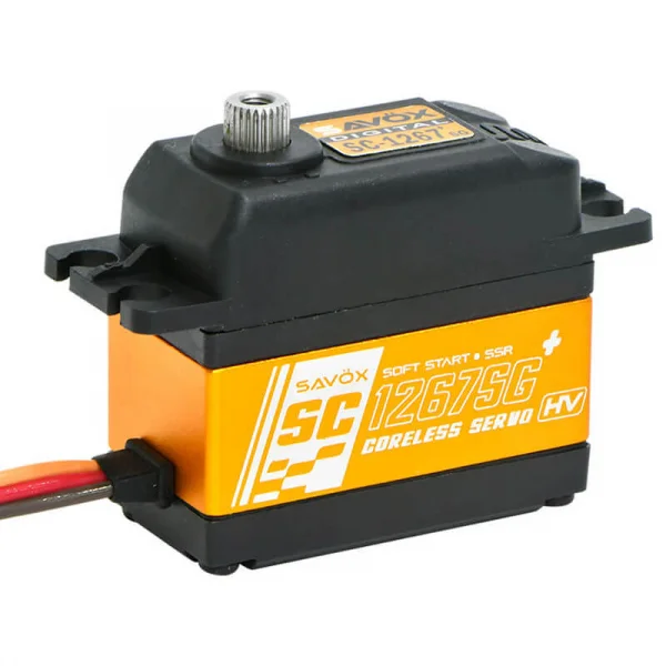 Savox 1267SG+ LiPo High Voltage Servo - 21Kg/cm - 0.095 Sec