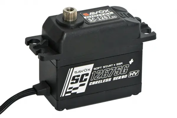 Savox SC1267SGB HV Black Edition Servo - 21kg 0.09s &mdash; image 6 of 7