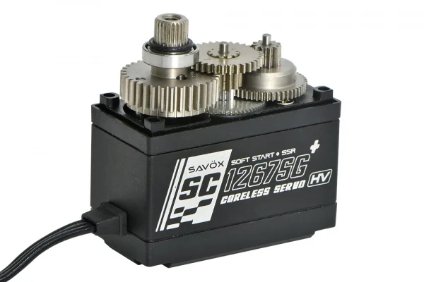 Savox SC1267SGB HV Black Edition Servo - 21kg 0.09s — image 2 of 5