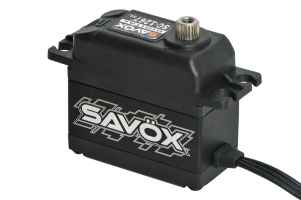 Savox SC1267SGB HV Black Edition Servo - 21kg 0.09s — image 3 of 5