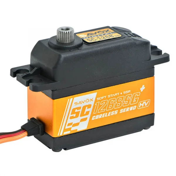 Savox 1268SG+ - LiPo High Voltage Servo - 26Kg/cm - 0.11 Sec