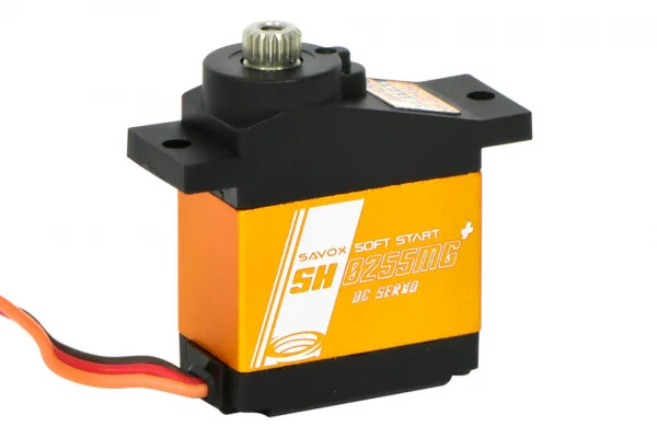 Savox SH0255MG+ Micro Size Digital Servo - 3.9kg 0.13s — image 2 of 5