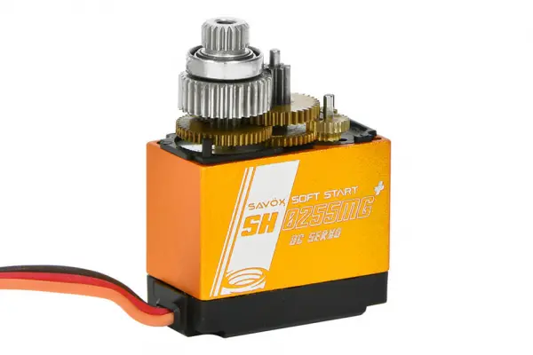 Savox SH0255MG+ Micro Size Digital Servo - 3.9kg 0.13s — image 6 of 7