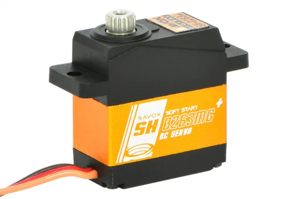 Savox SH0263MG Plus Micro Servo - 2.2Kg/cm - 0.10 Sec — image 2 of 5