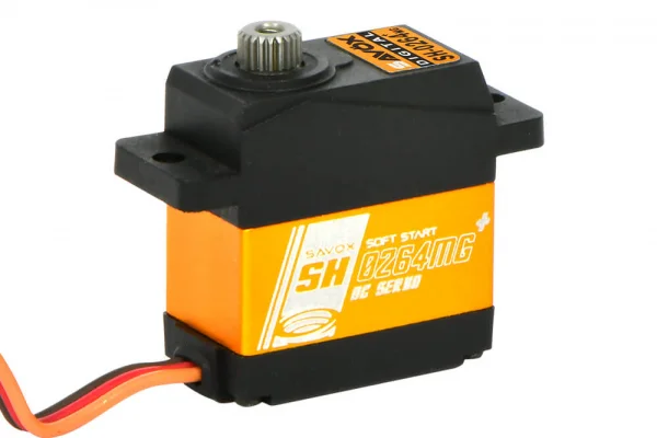 Savox SH0264MG+ Micro Size Digital Servo - 1.2kg 0.06s — image 2 of 5