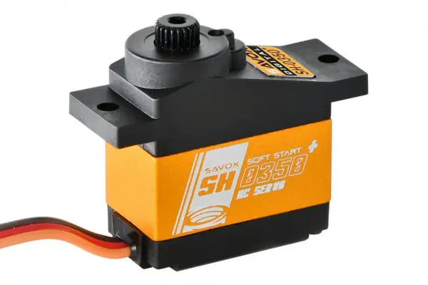 Savox SH0350+ Micro Size Digital Servo - 2.6kg 0.16s &mdash; image 2 of 5