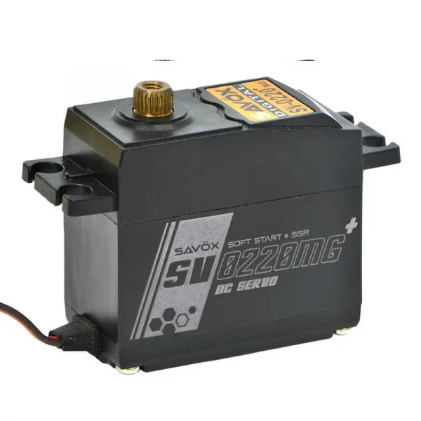 Savox SV0220MG+ HV Digital Metal Geared Servo - 8kg - 0.13s