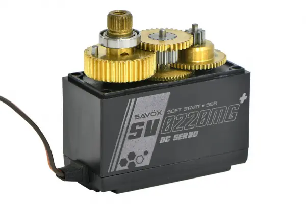 Savox SV0220MG+ HV Digital Metal Geared Servo - 8kg - 0.13s — image 7 of 8