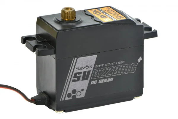 Savox SV0220MG+ HV Digital Metal Geared Servo - 8kg - 0.13s — image 3 of 6