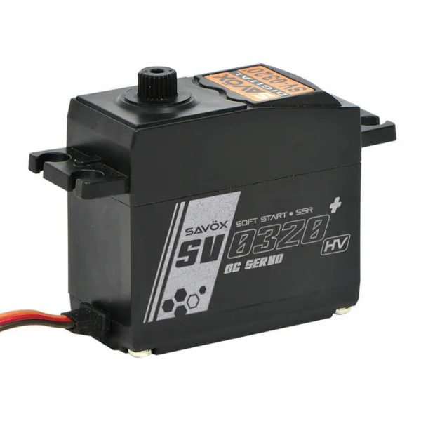 Savox SV0320+ Standard High Voltage Servo - 6kg - 0.13s ** CLEARANCE **