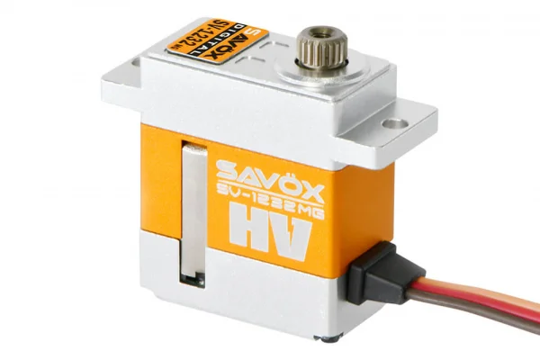 Savox SV1232MG High Voltage Micro 400 Size Alloy Case Servo -5KG - 0.05 — image 4 of 5
