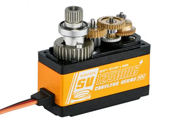 Savox SV1250MG Plus High Voltage Digital Mini Cyclic Servo - 8KG - 0.095s — image 7 of 8