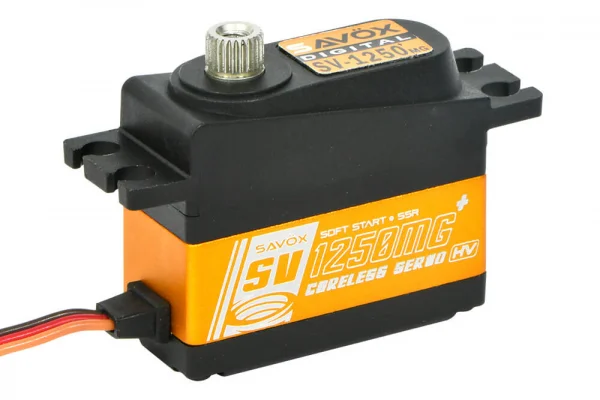 Savox SV1250MG Plus High Voltage Digital Mini Cyclic Servo - 8KG - 0.095s — image 3 of 6
