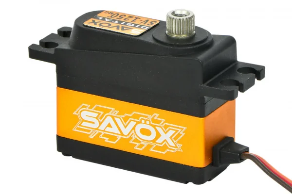 Savox SV1250MG Plus High Voltage Digital Mini Cyclic Servo - 8KG - 0.095s — image 4 of 6