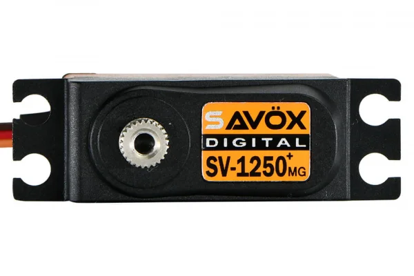 Savox SV1250MG Plus High Voltage Digital Mini Cyclic Servo - 8KG - 0.095s — image 6 of 6