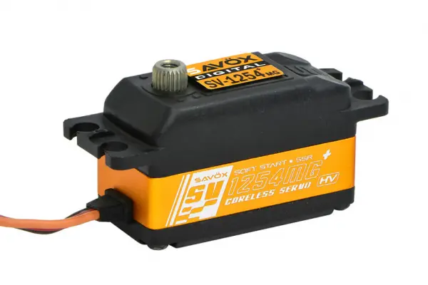 Savox SV1254MG+ HV Low Profile Digital Servo - 15KG / 0.085s — image 6 of 7