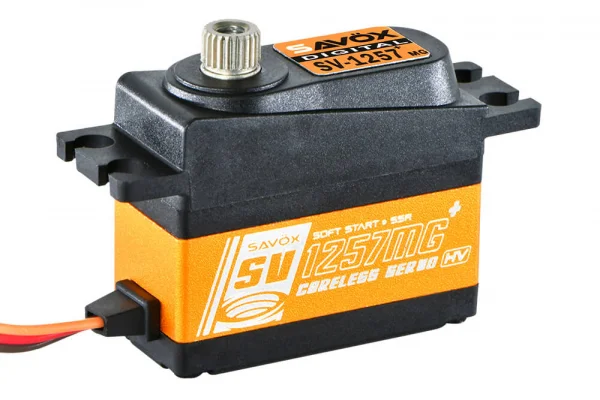 Savox SV1257MG+ HV Digi Mini Size Rudder Servo - 4Kg 0.055s &mdash; image 3 of 6