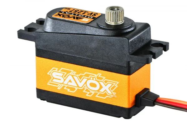 Savox SV1257MG+ HV Digi Mini Size Rudder Servo - 4Kg 0.055s &mdash; image 4 of 6