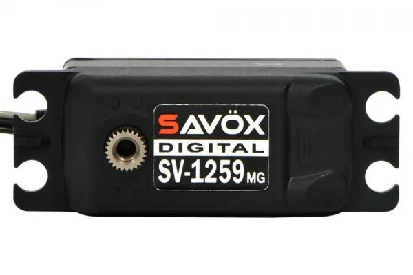 Savox SV1259MG HV Low Profile Digital Servo - 22Kg 0.075s