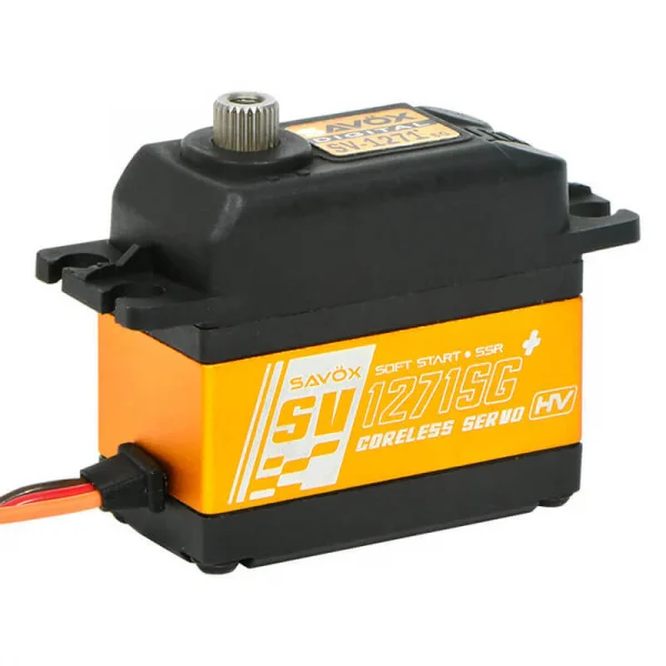 Savox SV1271+ High Voltage Standard Size Servo - 25KG - 0.08s — image 2 of 6