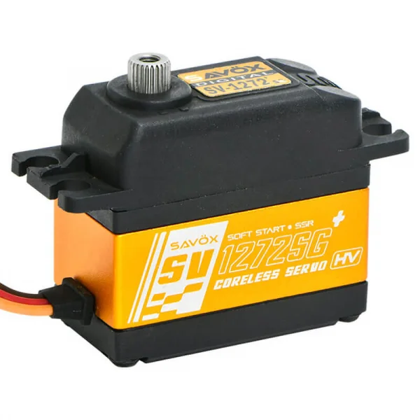 Savox SV1272SG+ High Voltage Standard Size Ultra Torque Servo - 30KG - 0.10s	
