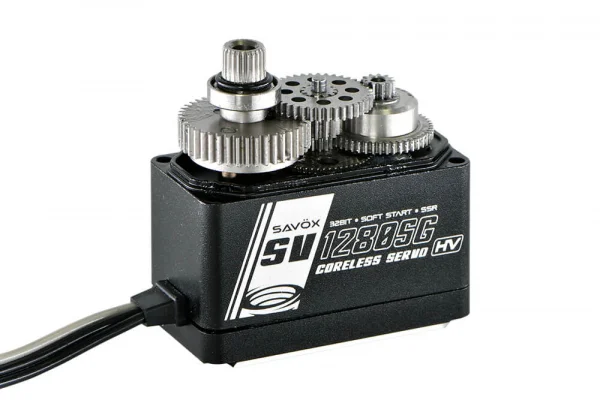 Savox SV1280SG+ HV Monster Torque Servo - 50kg 0.14s — image 2 of 5
