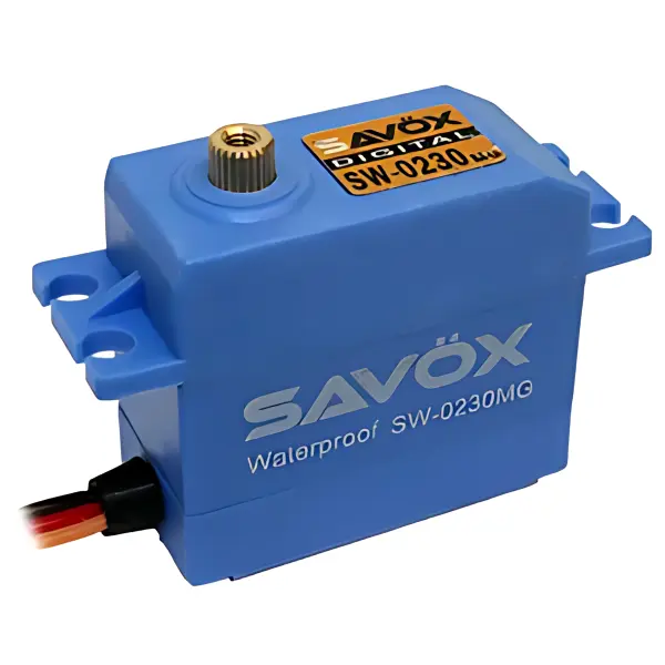 Savox SW0230MG Waterproof HV Digital Servo - 8kg / 0.13s — image 1 of 2
