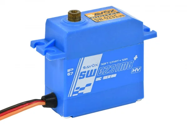 Savox SW0231MG+ Waterproof Metal Gear Digital Servo - 15kg - 0.17s — image 3 of 6