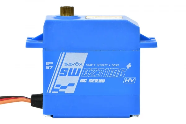 Savox SW0231MG+ Waterproof Metal Gear Digital Servo - 15kg - 0.17s — image 5 of 6