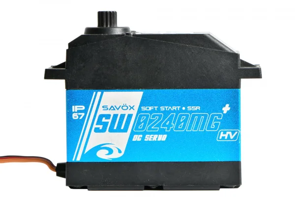 Savox SW0240MG+ Waterproof Jumbo HV Servo - 35kg 0.15s — image 5 of 6