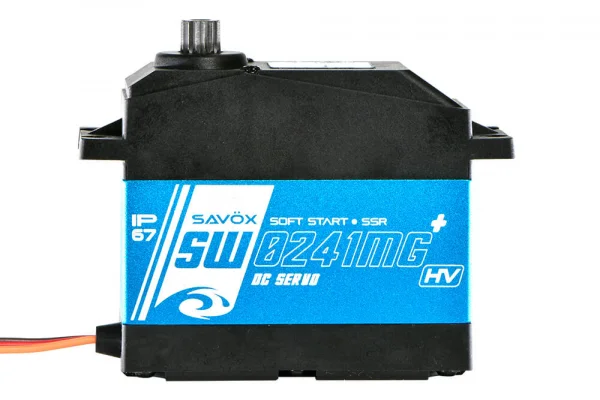 Savox SW0241MG+ Jumbo Waterproof High Voltage Servo - 40KG - 0.17s — image 5 of 6