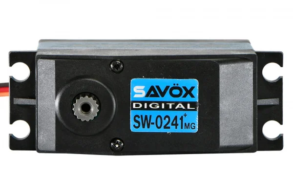 Savox SW0241MG+ Jumbo Waterproof High Voltage Servo - 40KG - 0.17s — image 6 of 6