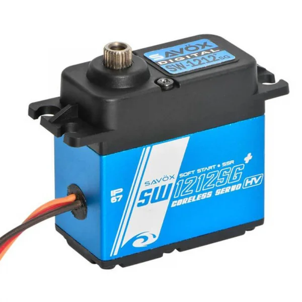 Savox SW1212SG Plus Waterproof Digital HV Servo - 46Kg - 0.14s