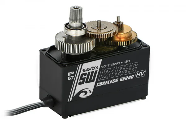 Savox Waterproof HV 1:5 Rhino Servo - 65kg 0.17s — image 4 of 7