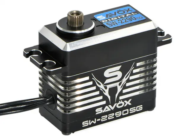 Savox SW2290SGB HV CNC Monster Brushless Black Servo - 55kg 0.13s &mdash; image 2 of 7