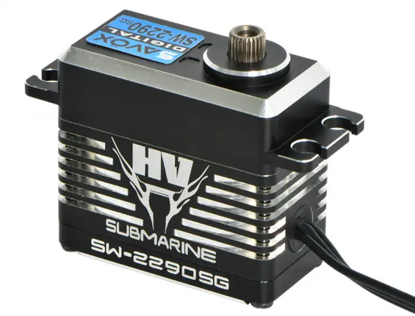 Savox SW2290SGB HV CNC Monster Brushless Black Servo - 55kg 0.13s &mdash; image 4 of 7