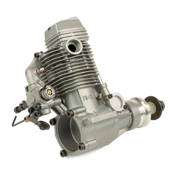 SC SC120FS 4-Stroke Glow R/C Aero Engine (Rear Needle)