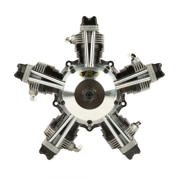 SC SC400 64cc 5 Cylinder 4-Stroke Glow Radial R/C Aero Engine