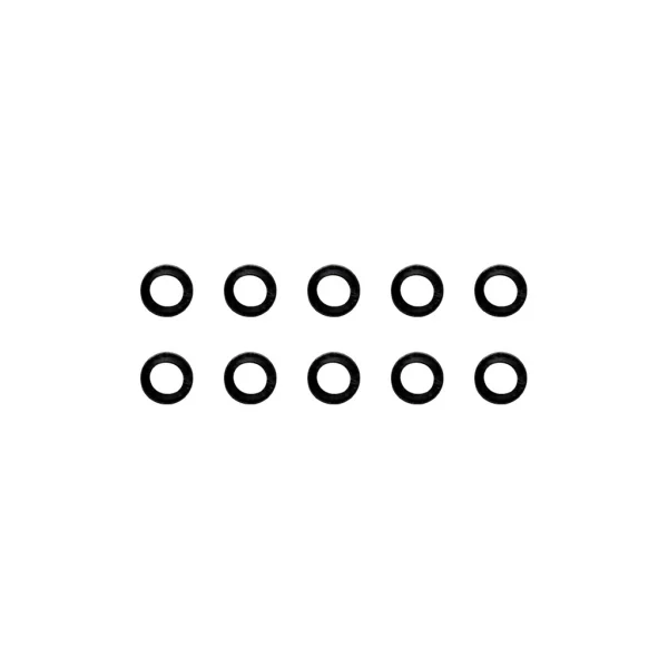 Alloy Shims 3 x 5 x 1 Black - (10)