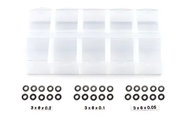 Shims Set for 3x6 with Plastic Case — image 1 of 2